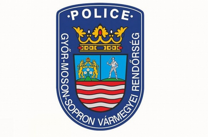 Hamis rendszámmal próbált menekülni a rendőrök elől egy 21 éves férfi Csornán